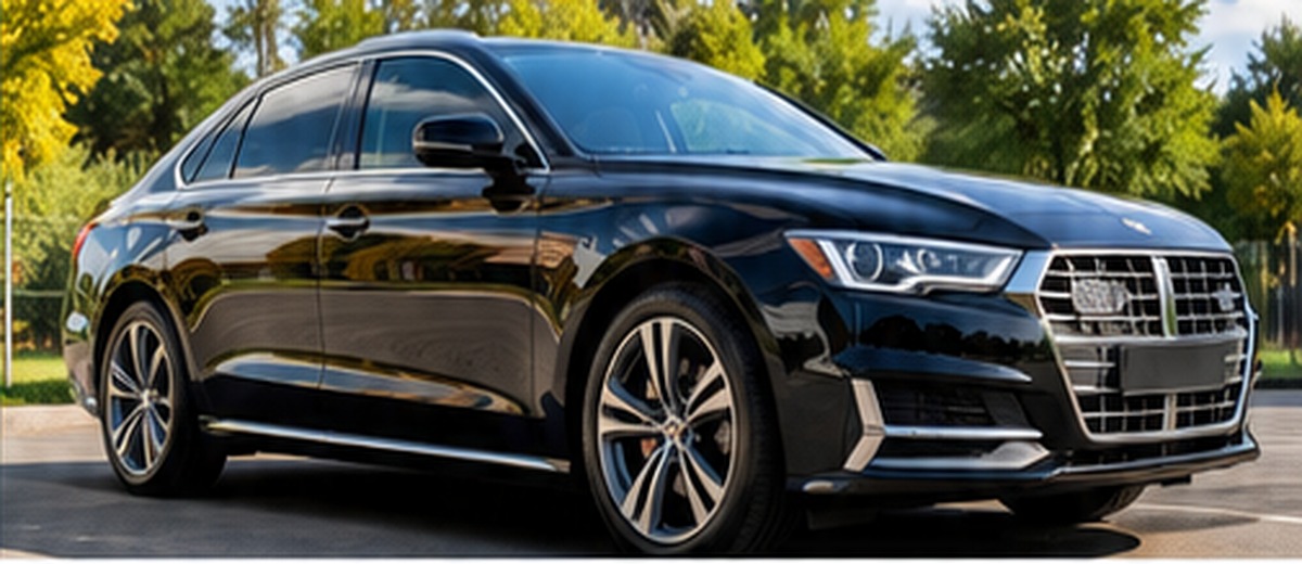 Clean polished car